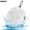 White, variant on RONY Portable IPX7 Waterproof Wireless Bluetooth Speaker with 360 Degree Loud Stereo Sound - Mini Wireless Speaker with Long Playtime Built-in Mic for Home Outdoors Travel Party