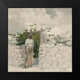 thumbnail image 2 of Homer, Winslow 20x20 Black Modern Framed Museum Art Print Titled - Woman Standing by a Gate, Bahamas, 2 of 5