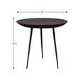 thumbnail image 5 of Handmade Eco-Friendly Aluminium & Iron Modern Pattern Round Shaped 20.6'' x 20.6'' x 19.6'' Purple For Home, Office, Spa, Resturant, Living Room, etc., 5 of 5