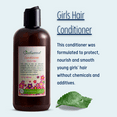 thumbnail image 2 of Just Nutritive Kids Conditioner for Girls, Moisturizing & Detangling, Plant-Based Formula, 16oz, 2 of 2