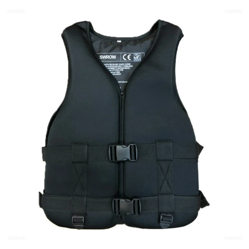 Gilet De Sauvetage Adulte/enfant - Néoprène, Aide à La Flottabilité, Réglable, Pour Bateau, Pêche, Natation (rouge, L) - 6