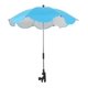thumbnail image 2 of Sombrilla universal para cochecito de bebé, curvada, para protección solar y lluvia. Diámetro de 75 cm, protección UV. Levamdar LKX-0693-1, 2 of 8