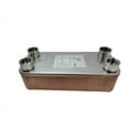 thumbnail image 2 of 30 Plate Water to Water Brazed Plate Heat Exchanger 1" FPT Ports, 2 of 4