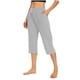 thumbnail image 1 of WILLBEST Pantalones Casuales para Mujer: elegantes Pantalones Cortos de Verano con Bolsillos para Mayor Comodidad y Versatilidad En el Día a Día. Chica, 1 of 5