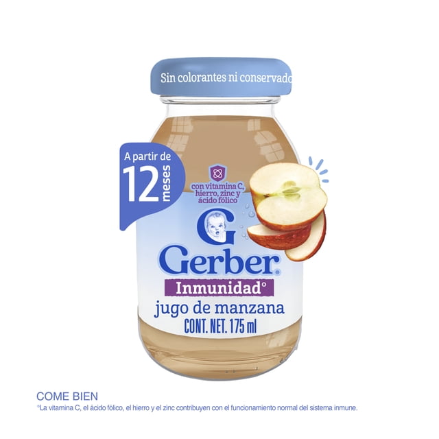Bebidas Gerber Plus Manzana 175 ml