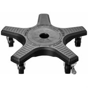 PLANT CADDY 16" BLACK (Pack of 1)