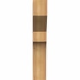 thumbnail image 2 of 4"W x 8"D x 20"H Monterey Rough Sawn Corbel, Western Red Cedar, 2 of 9
