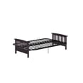 thumbnail image 2 of DHP Neo Espresso Wooden Arm Futon Frame & Mattress, 2 of 9