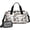 Chihuahua and Footprints-1, variant on Women Men Gym Bag,Chihuahua and Footprints Small Duffle Bag Spend the Night Bags for Women with Shoes Compartment Washbag,Detachable Shoulder Strap,19.7x8.3x11 Inches