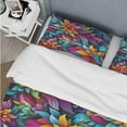 thumbnail image 4 of Designart "Radiant Boho Mandala IV" Multicolor Paisley Bedding Covert Set - Bohemian & Eclectic Bed Set With 1 Sham, 4 of 5