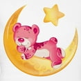 thumbnail image 3 of CafePress - Pink Sleepy Teddy On Moon - Women's Light Pajamas, 3 of 4