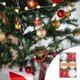 thumbnail image 5 of Fiudx Artículos en oferta con ofertas flash Adornos navideños de plástico, adornos colgantes para árbol de Navidad, accesorios de decoración, cuentas de rocío, 8 cm, 6 unidades, 5 of 5