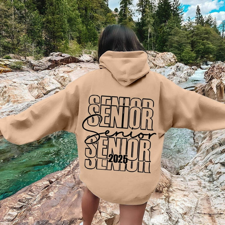 Ms 2025 Graduation Season Style Letters Senior Mom Printed Hooded Sweater  Winter Clothes Women Tunic Sweater Dress Women Womens Sweatshirt Hoodie  Tunic Hoodie Womens Sweatshirts Hoodies Oversized - Walmart.com