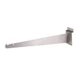 thumbnail image 1 of 12" Shelf Bracket for Slatwall - satin nickel Finish,Pack Size - 48, 1 of 1