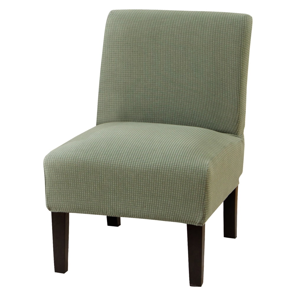 CJC Armless Accent Chair Covers Stretch Couch Slipcovers Removable Furniture Protector Covers