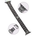 thumbnail image 5 of BadPiggies Bling Rhinestone Replacement Bracelet iWatch Bands for Apple Watch Band iWatch Series 7/6/5/4/3/2/1 Wristband, 5 of 6