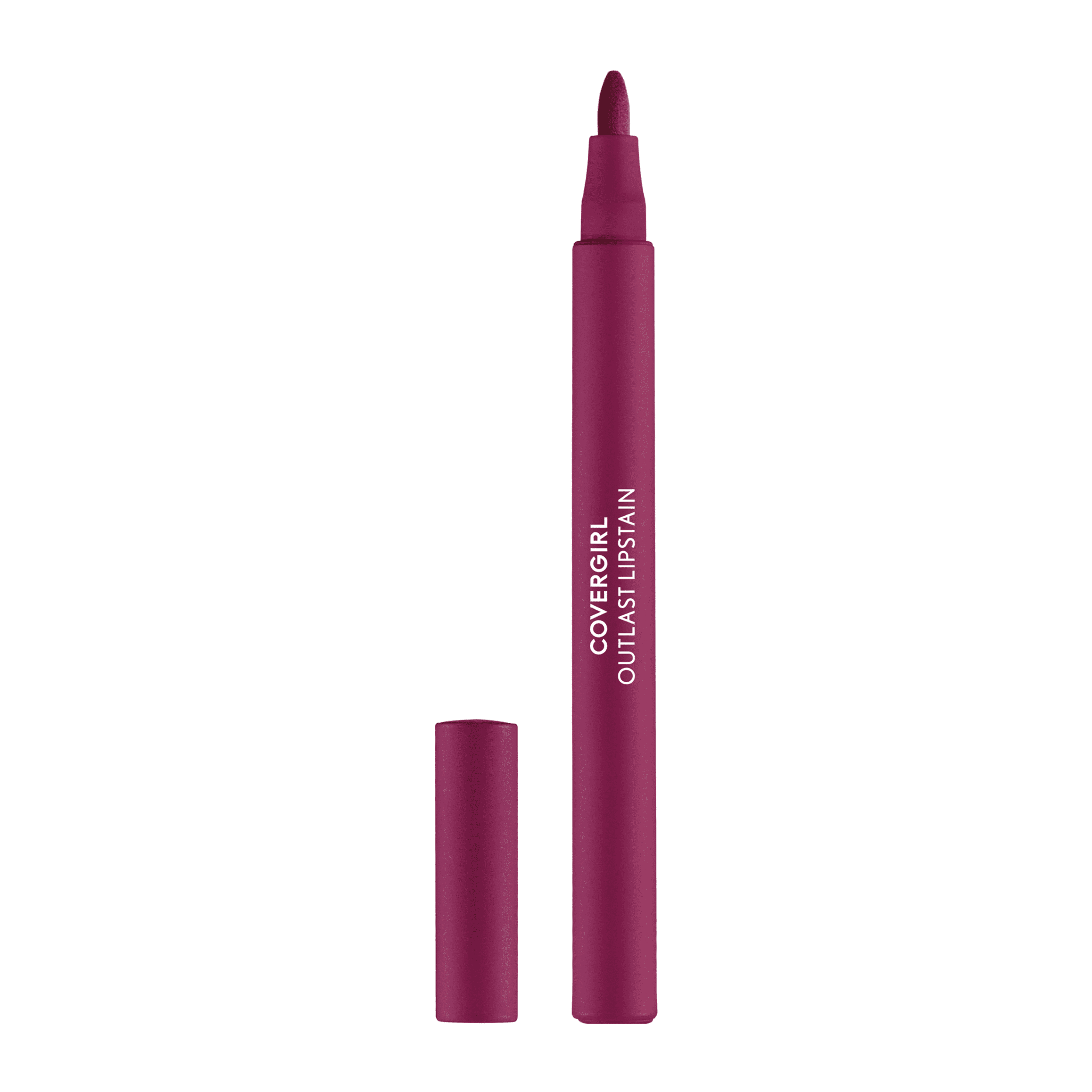 (2 pack) COVERGIRL Outlast Lipstain, 60 Plum Berry, Purple, 0.05 fl oz