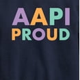 thumbnail image 3 of Instant Message - AAPI Proud - Toddler And Youth Crewneck Fleece Sweatshirt, 3 of 6