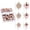 Champagne Colored, variant on Christmas 42-Piece Ball Ornaments Set - Classic Festive Hanging Decorations(Blue)