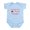 Sky Blue, variant on CafePress - Santa Doesn't Exist! Infant Bodysuit - Baby Light Bodysuit, Size Newborn - 24 Months