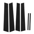 thumbnail image 1 of Pillar Posts Decal Trim, PC Side Door Window Cover Left Right Anti Wear Firm Waterproof  for Car, 1 of 8