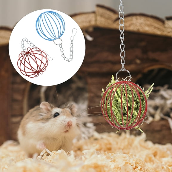 2-Pack Hanging Feeding for Indoor , Bunny Hay Pet Feeders