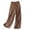 Brown, variant on Womens Baggy Pants Women's Cotton And Linen Solid Color Drape Casual Fashion Oversized Pants Brown