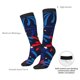 thumbnail image 4 of Balery Red White Blue Fireworks Calcetines novedosos Calcetines deportivos Calcetines hasta la rodilla Calcetines de algodón Calcetines originales y geniales, 4 of 6