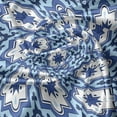 thumbnail image 7 of Ambesonne Navy Blue Valance & Curtain, Moroccan Traditional, 55"x24", Violet Blue Pale Blue, 7 of 7