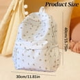 thumbnail image 2 of Aesthetic Backpack with Star Cutout Window, 15.74X12.59X5.11" Printed Casual Daypack, Clear Decor Backpack, Lightweight Commute Rucksack, Multi Pocket Storage Bag, Fashion Carry Backpack, 2 of 4