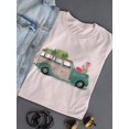 thumbnail image 3 of Christmas Cars Iv T-Shirt Women -Jennifer Paxton Parker Designs, Female 5X-Large, 3 of 4