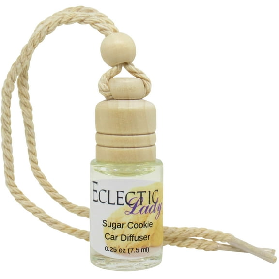 Sugar Cookie Scented Car Diffuser by Eclectic Lady, 7.5 ml, Air Freshener, Premium Grade Fragrance
