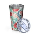 thumbnail image 2 of 16oz Tumblers Pioneer Flower Stainless Steel Vacuum Insulated Double Wall Travel Tumbler Cups Mug with Lid and Straw,Cleaning Brush for Coffee,Tea, 2 of 4