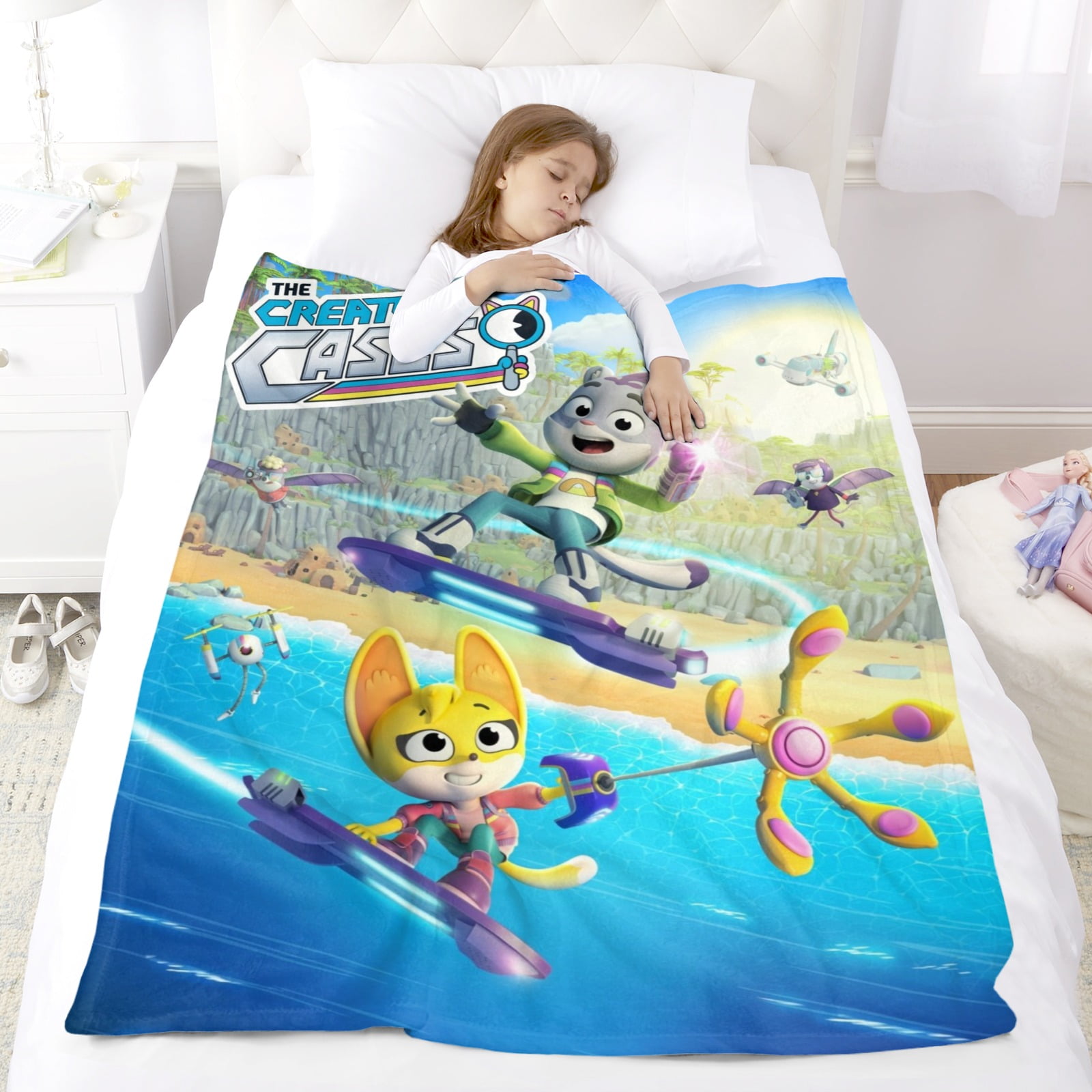 The Creature Cases Throw Blanket Gifts for Fans Lover Girls Boys Women Present Hoodie Him Bed 30"x40"