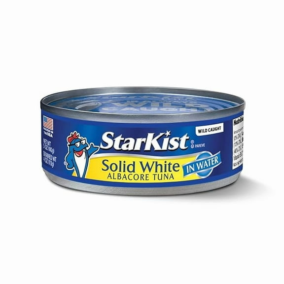 StarKist Solid White Albacore Tuna in Water, 5 oz ( Pack of 2 )