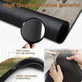 thumbnail image 5 of Coffee Mat for Countertops, Coffee Cup Wooden Sunrise Cafe Dish Drying Mat 2 Pcs for Kitchen Coffee Bar Accessories, Fit Under Coffee Maker Espresso Machine Dish Rack Hide Stain Rubber 12x19in, 5 of 6