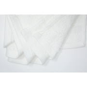Hyper Tough 100% Cotton 14 x 17 All Purpose Terry Towels, 6 Pack, White Household Cleaning Cloths