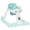 Mint, variant on Dream On Me 2-in-1 Charlie Baby Walker, Easy Convertible Baby Walker, Walk Behind, Height Adjustable, Speed Adjusting Wheels, 360-degree Rotating Seat, Pink