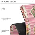 thumbnail image 4 of Yayeee Faucet Mat for Kitchen Sink 30" Diatomite Long Splash Guard Pad, Pink Christmas House, 4 of 7