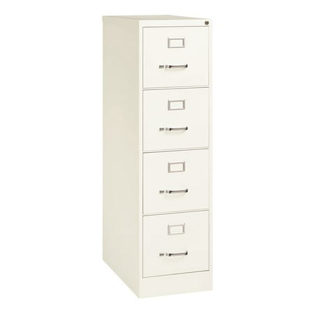 Hirsh 25 In Deep 4 Drawer Letter Size Vertical File Cabinet In