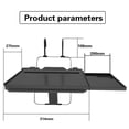 thumbnail image 5 of Bandeja universal para asiento de volante de coche, mesa de viaje para ordenador portátil, Eccomum Escritorio de la tableta, 5 of 5