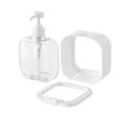 thumbnail image 1 of Botellas recargables de champú transparentes reutilizables botella portátil de viaje tipo Likrtyny prensa para dispensadores de jabón de baño 300500ml, 1 of 3