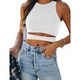 thumbnail image 1 of Camisetas sin mangas para mujer, camisetas sin mangas para mujer Camisetas sin mangas de verano para mujer Blusas sin mangas para mujer Construidas para durar, 1 of 4