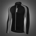 thumbnail image 4 of Hombre ciclismo mandarín transpirable Jersey abrigo rompevientos al aire libre ligero 2XL kusrkot Chaqueta de jersey de ciclismo, 4 of 8