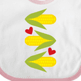 thumbnail image 4 of Inktastic Corn Lover Corn on the Cob Boys or Girls Baby Bib, 4 of 4