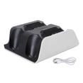 thumbnail image 2 of Controller Charging Station, Fast USB Charging Station for Edge Controller, Dual Game Console Controller Charger Dock Storage Stand with USB Cable, Charger Indicator, 2 of 7