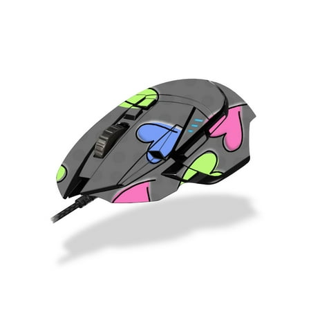 Logitech Part (MightySkins Skin Compatible With Logitech G502 Proteus Spectrum Gaming Mouse - Bright Smoke | Protective, Durable, and Unique Vinyl wrap cover | Easy To Apply, Remove | Made in the)