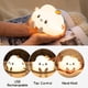 thumbnail image 3 of Luz de noche para niños, luz LED de noche para bebés con enchufe, luz de nube táctil recargable por USB para adultos, niñas y niños, luz de noche portátil para niños, lámpara de silicona de 7 colores., 3 of 5