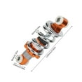 thumbnail image 4 of Motorcycle Shock Absorber 400lb Damping Spring for 125mm Hole Pitch Mini Scooter, 4 of 5