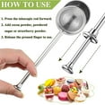 thumbnail image 1 of Teissuly Stainless Steel Duster Strainer Spring Stick Powdered Sugar Baking Tool Teissuly WER202311274007, 1 of 9